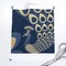 Blue Art Deco Peacock Nouveau Feathers 1920S Glamor Custom Removable Wallpaper by Spoonflower Peel & Stick Wallpaper 2FT Wide